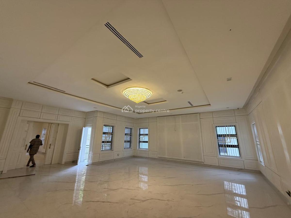 Brand New 8beds Mansion+2rms Bq+2rms Guests Chalet+pool+elevator+acs, Maitama District, Abuja, Detached Duplex for Sale