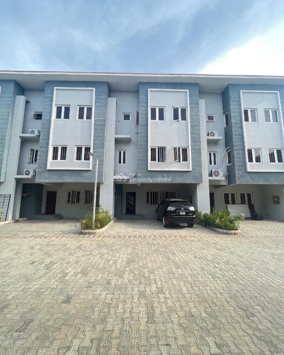 Liveky 3 Bedroom Terrace Duplex with Bq, Chevron New Road, Lekki, Lagos, Terraced Duplex for Sale