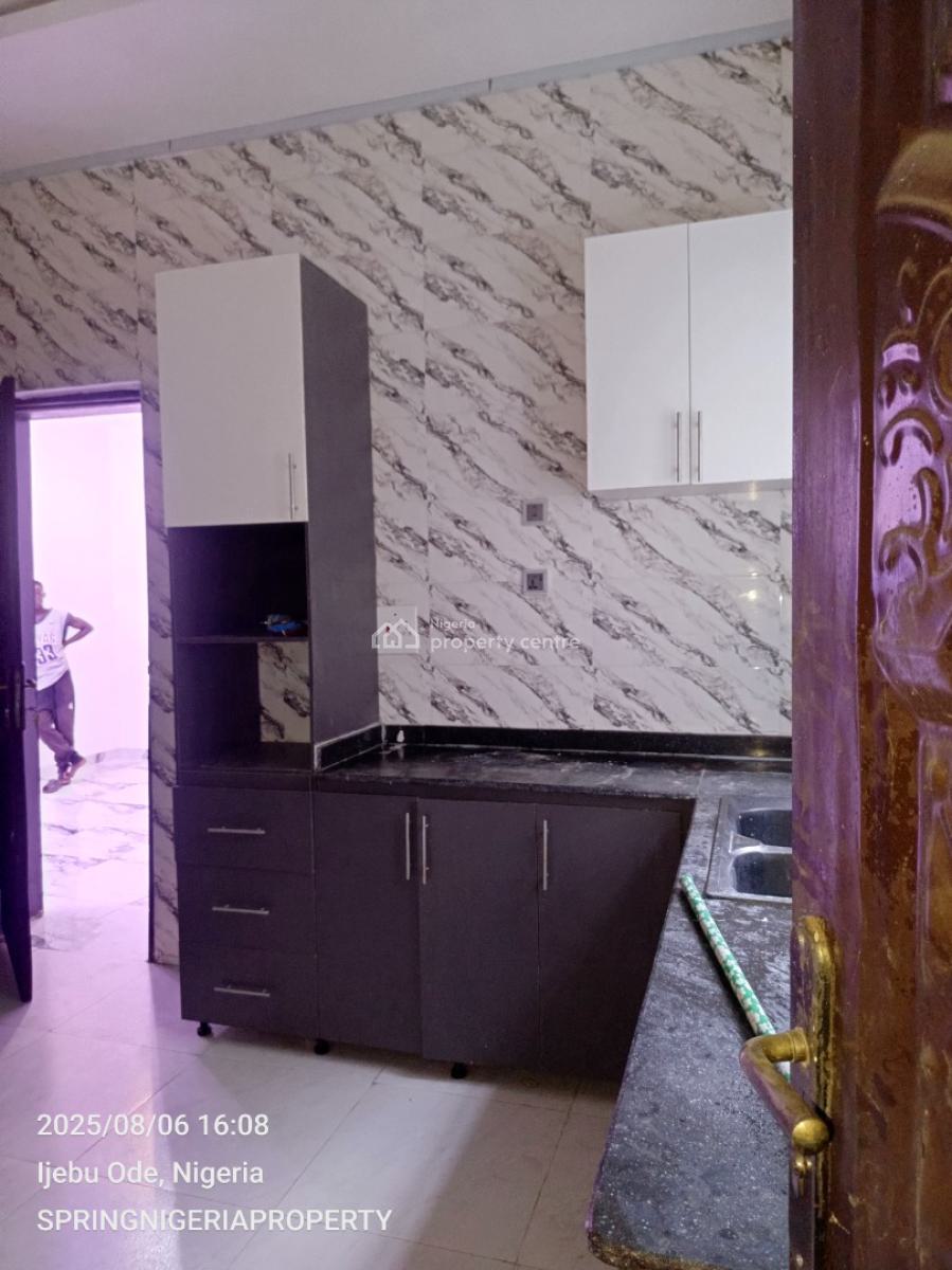 2bedroom Flat Upstairs with Guest Toilet, After Blenco Supermarket, Sangotedo, Ajah, Lagos, Flat / Apartment for Rent
