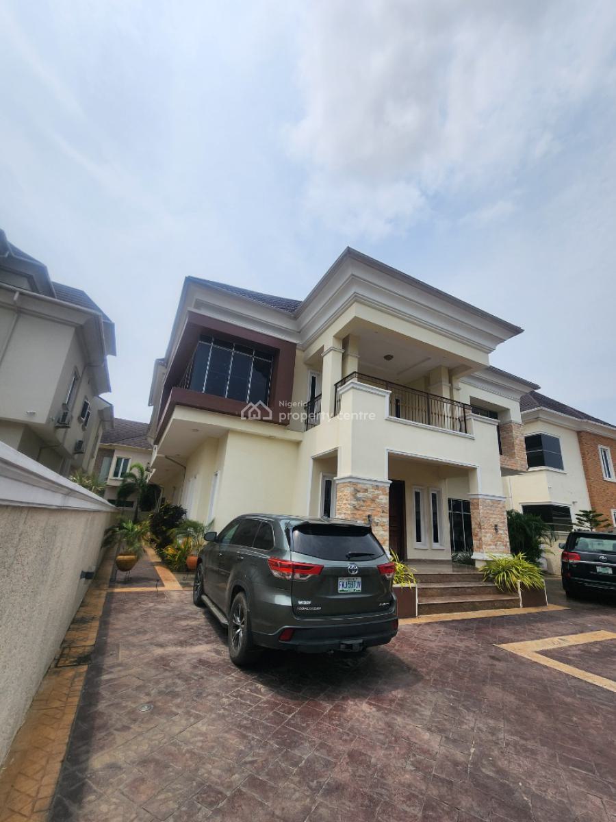 Executive 6 Bedroom Fully Detached House with One Room Bq and Cinema, Pinnock Beach Estate, Osapa London, Lekki, Lagos., Lekki, Lagos, Detached Duplex for Sale