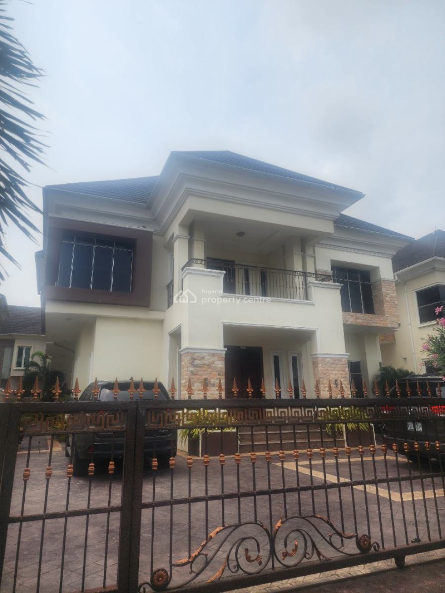 Executive 6 Bedroom Fully Detached House with One Room Bq and Cinema, Pinnock Beach Estate, Osapa London, Lekki, Lagos., Lekki, Lagos, Detached Duplex for Sale