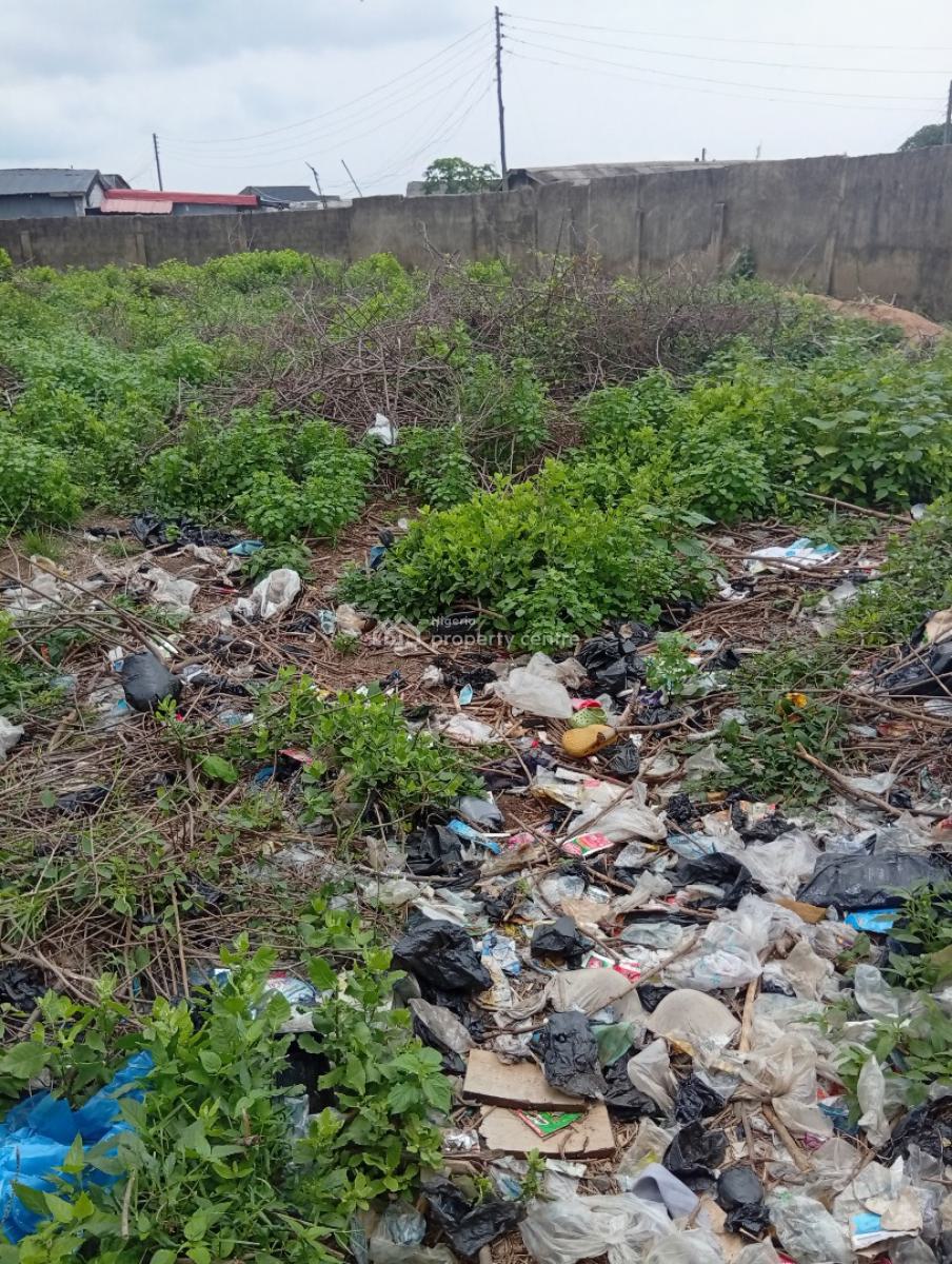 300 Sqm Land Fenced with Gate, Ifako Express, Gbagada Lagos, Ifako, Gbagada, Lagos, Residential Land for Sale