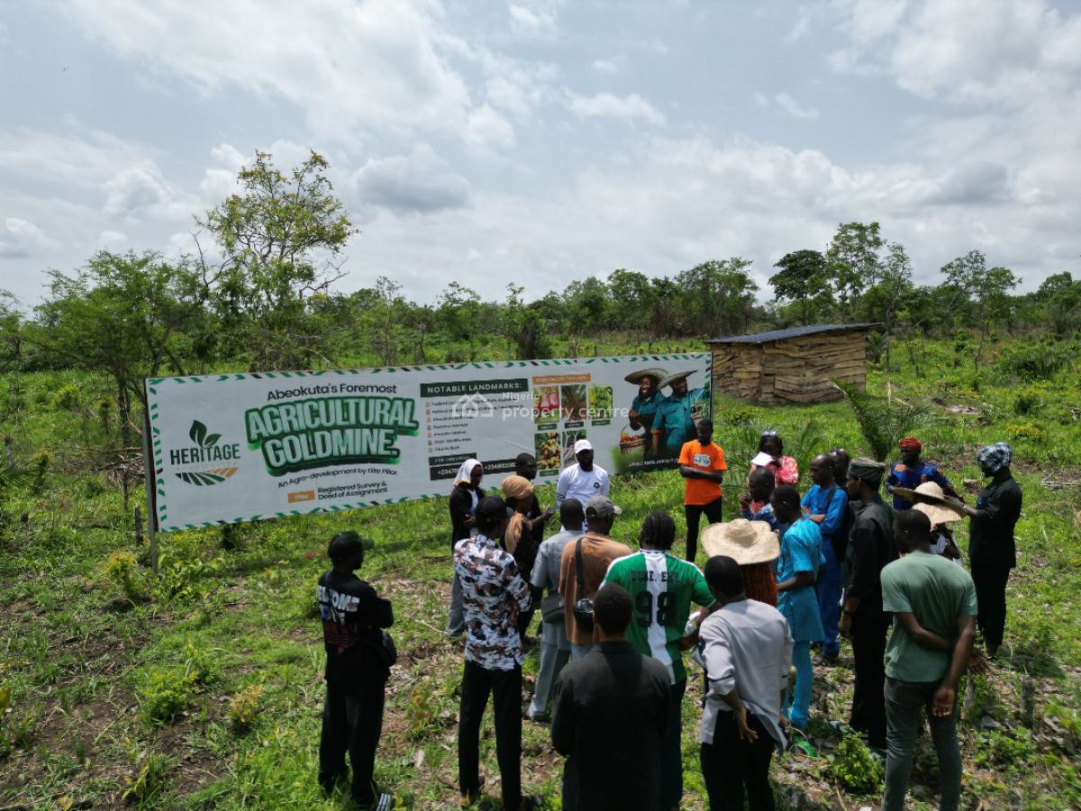 Land, Prestige Farm Estate Located at Alabata, Off Funaab, Obada Oko, Abeokuta South, Ogun, Commercial Land for Sale