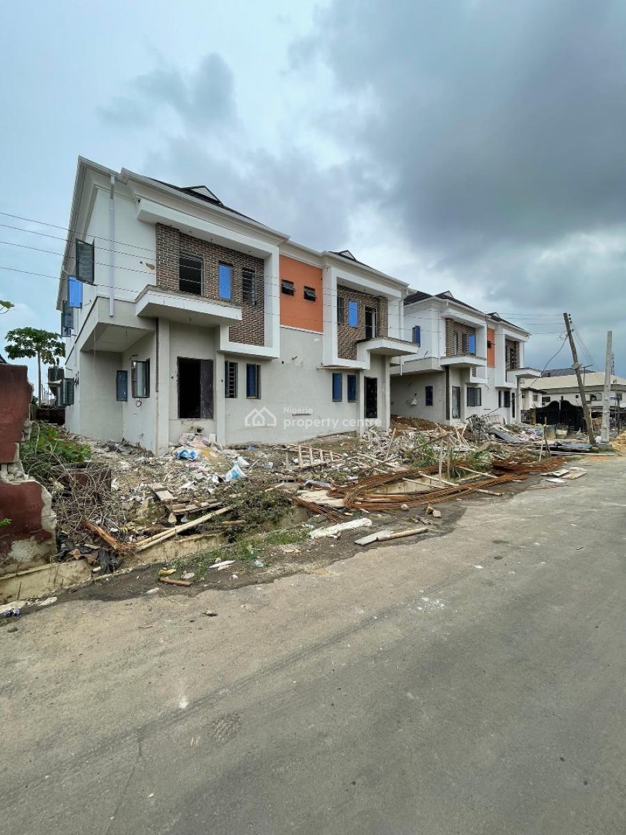 Newly Built 4 Bedroom Semi Detached Duplex with Bq, Surulere, Lagos, Semi-detached Duplex for Sale