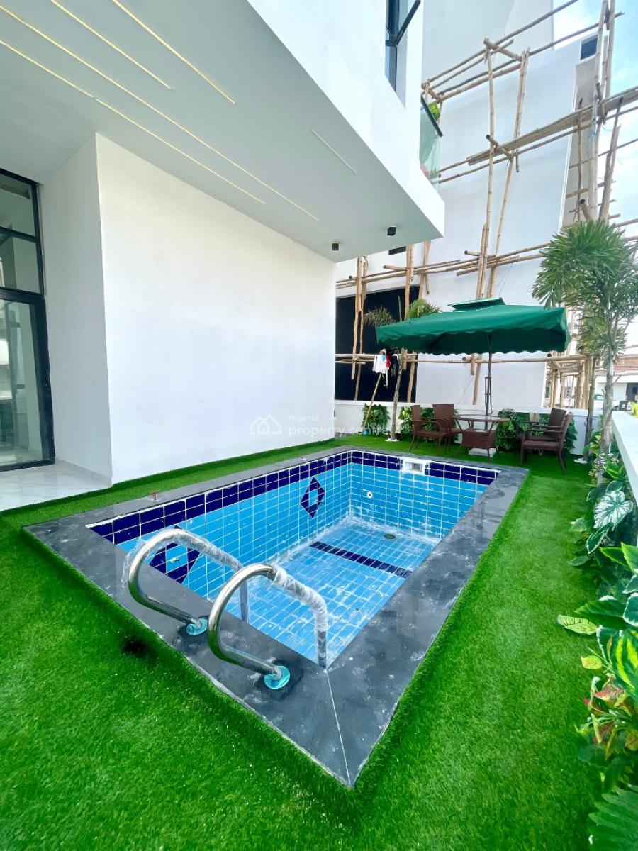 Gorgeously Built 5 Bed Detached Duplex with Swimming Pool and Bq, Chevron Toll Gate, Lekki, Lagos, Detached Duplex for Sale