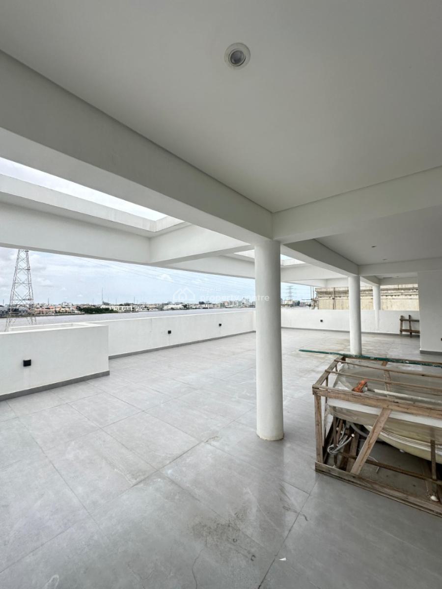 Waterview 5 Bedroom Terraced Duplex with Swimming Pool, Elevator, Banana Island, Ikoyi, Lagos, Terraced Duplex for Sale
