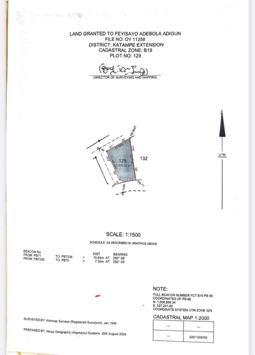 Plot of Land, Katampe Extension, Katampe, Abuja, Residential Land for Sale
