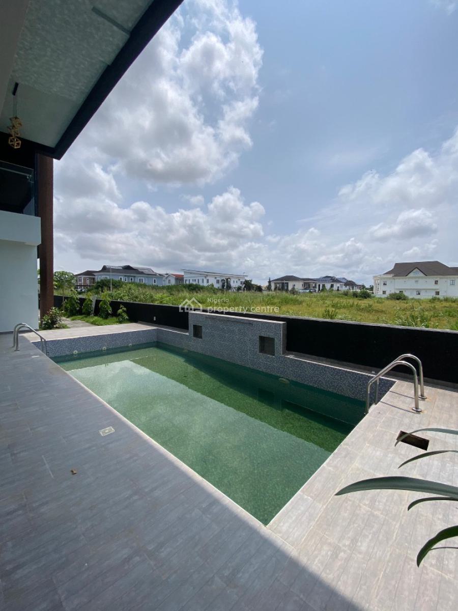 5 Bedroom Fully Automated Detached Duplex with Bq, Pool, Cinema, Gym,, Royal Garden Estate, Ajah, Lagos, Detached Duplex for Sale