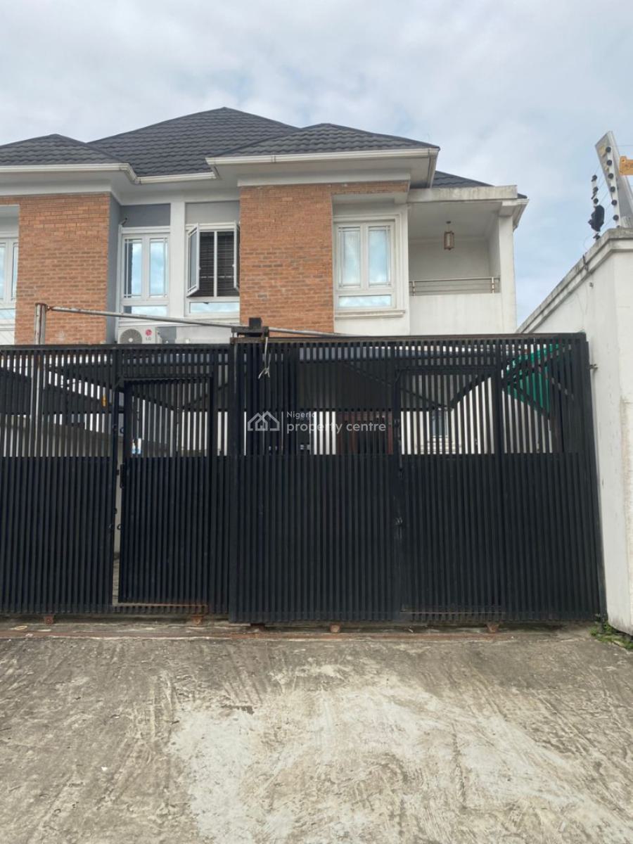 Well Maintained 4 Bedroom Semi Detached House, Secured Estate Off Agungi Road, Agungi, Lekki, Lagos, Semi-detached Duplex for Sale