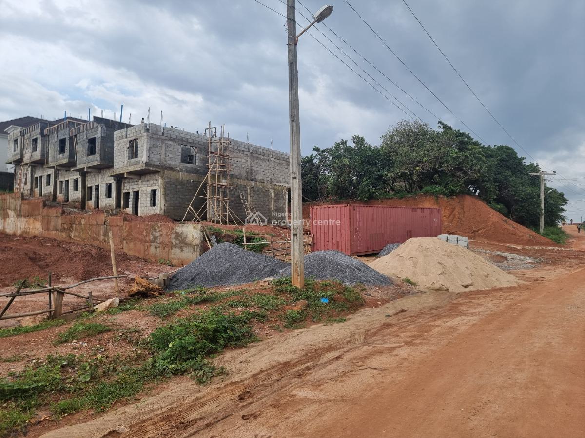 Uncompleted But to Be Completed to Advance Carcass 4-bedrooms Terrace, Kaura District, Kaura, Abuja, Terraced Duplex for Sale
