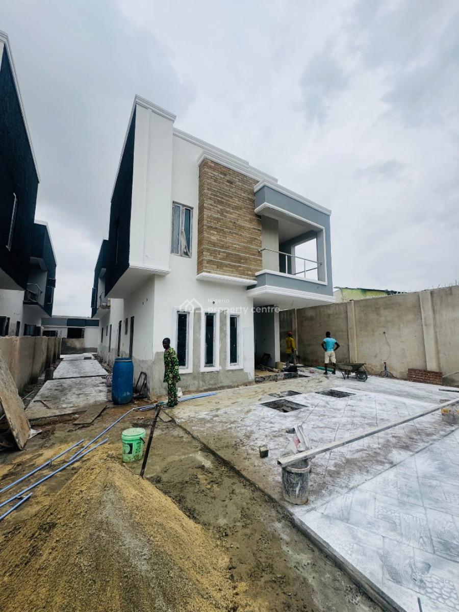 Newly Built 4 Bedroom Fully Detached Duplex with Bq, New Oko-oba, Agege, Lagos, Detached Duplex for Sale