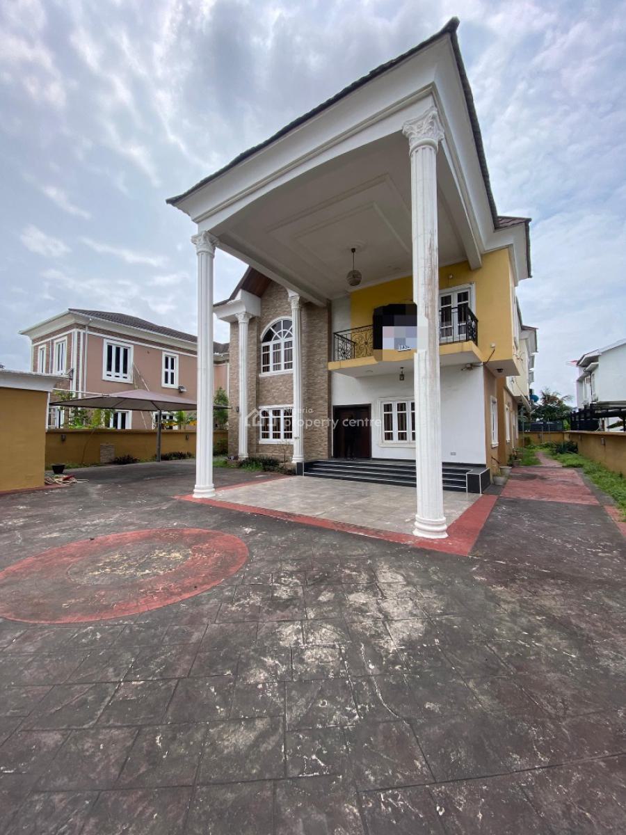 5 Bedroom Fully Detached Duplex with Bq and Study Room, Royal Garden Estate, Ajah, Lagos, Detached Duplex for Rent