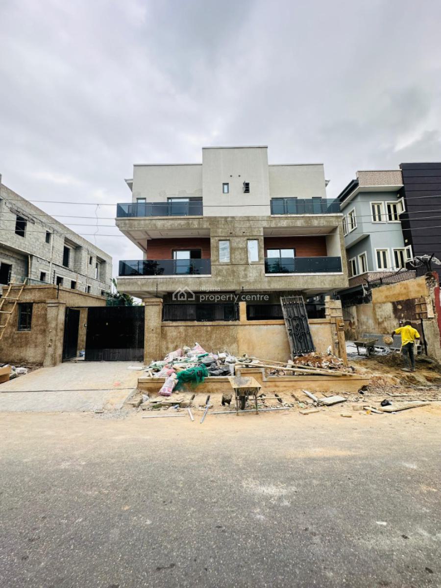 Smartly Built 4 Bedroom Semi Detached Dupled with a Room Bq, Phase 1, Gra, Ogudu, Lagos, Semi-detached Duplex for Sale