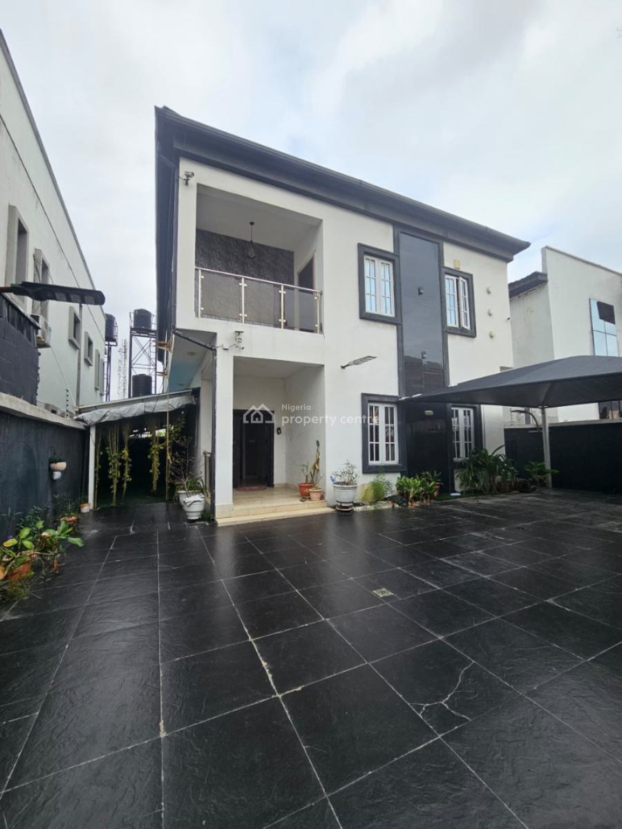 Lovely 4 Bedroom Fully Detached Duplex in a Secured Estate, Lekki, Lagos, Terraced Duplex for Rent