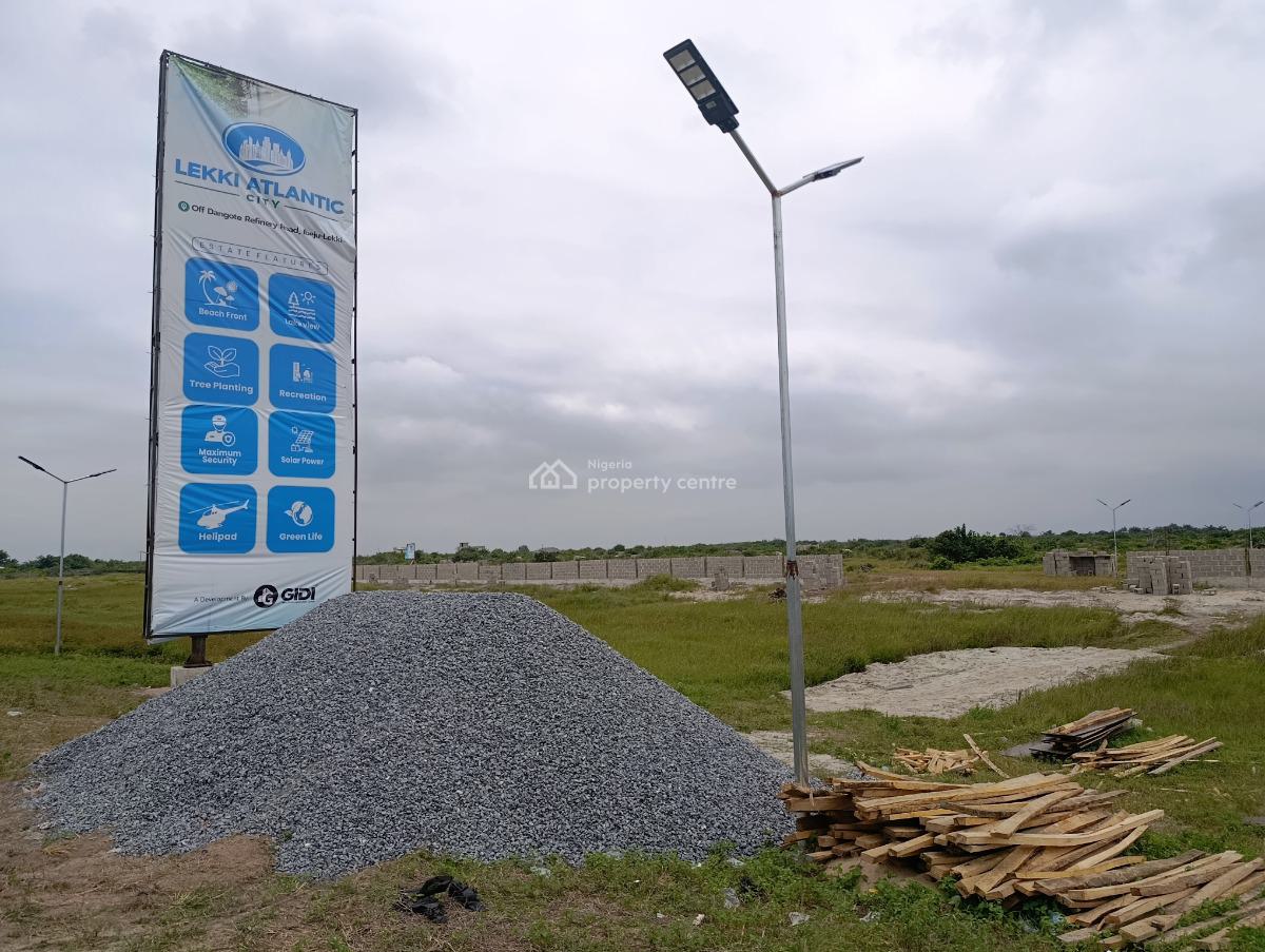 Get a C of O Plots in a Highbrow Location, Lekki Atlantic City, Off Dangote Refinery Road, Ibeju Lekki, Lagos, Residential Land for Sale