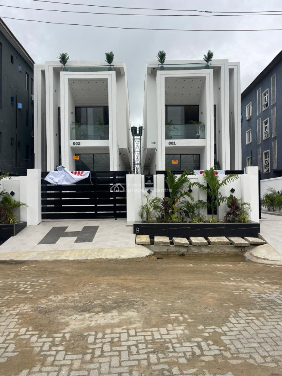 Luxury 5 Bedroom Fully Detached Duplex with Bq & Swimming Pool, Chevron Toll Gate, Lekki, Lagos, Detached Duplex for Sale