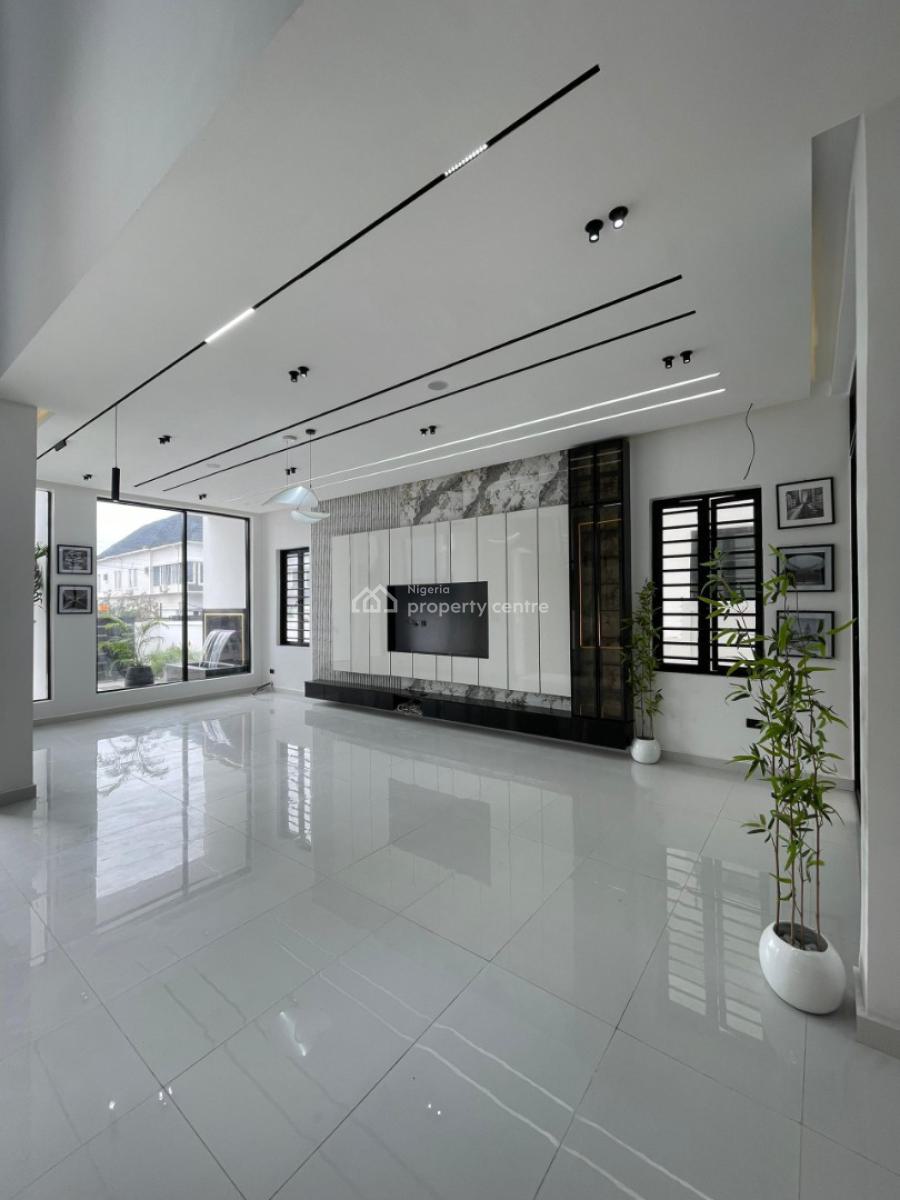Luxury 5 Bedroom Fully Detached Duplex with Bq & Swimming Pool, Chevron Toll Gate, Lekki, Lagos, Detached Duplex for Sale