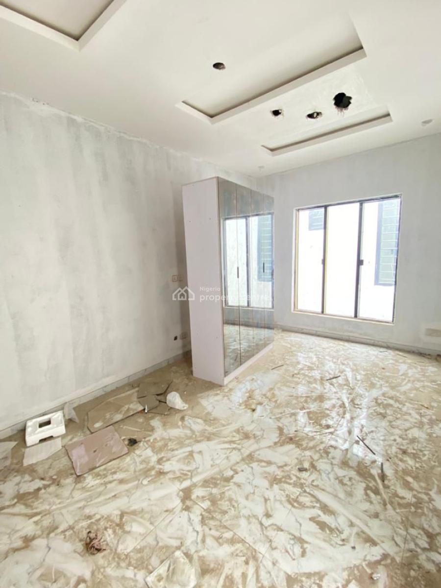 Nicely Built 4 Bedroom Detached Duplex with a Bq in a Secured Estate, Main Chevron, Lekki, Lagos, Detached Duplex for Sale
