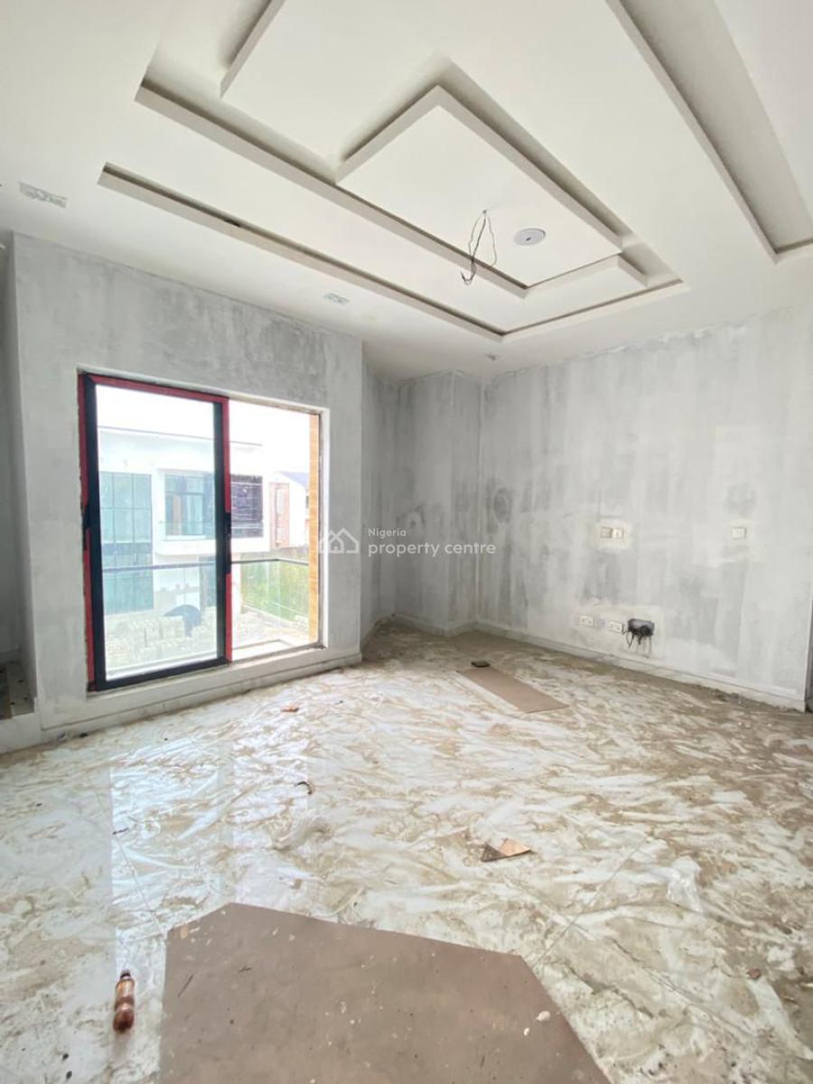 Nicely Built 4 Bedroom Detached Duplex with a Bq in a Secured Estate, Main Chevron, Lekki, Lagos, Detached Duplex for Sale