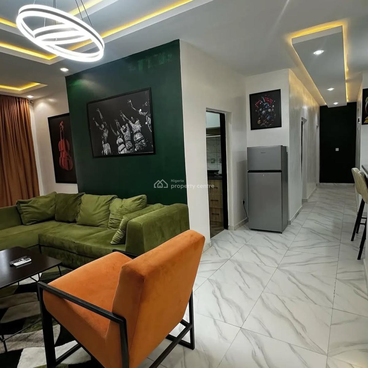 Cozy and Beautiful 2 Bedrooms Apartment, Paradise Boulevard 2, Katampe, Abuja, Flat / Apartment Short Let