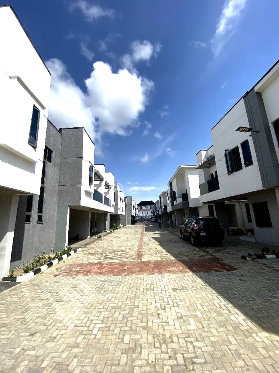 Luxury 4 Bedrooms, Ajah, Lagos, Terraced Duplex for Rent