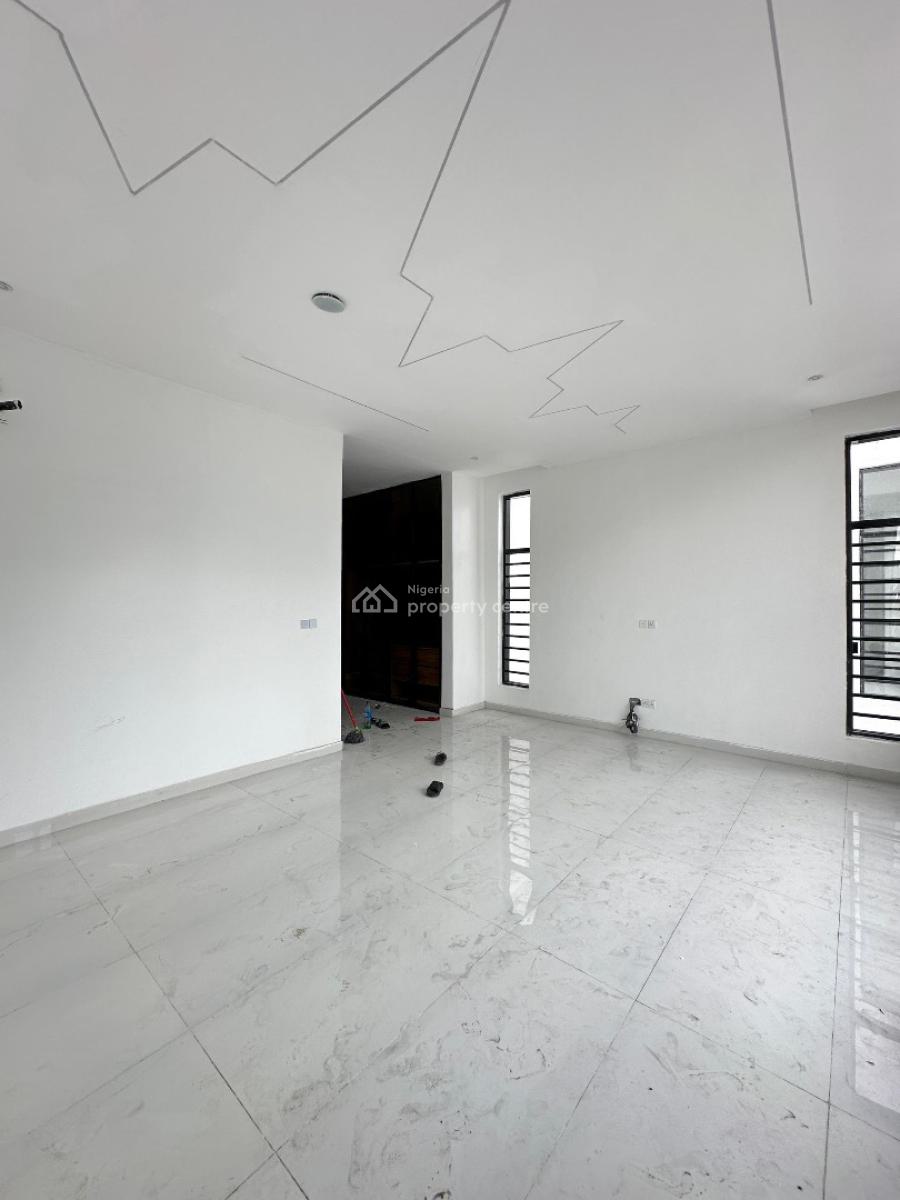 Spacious 5 Bedroom Fully Detached Duplex with Bq and Swimming Pool, Chevron, Orchid, Ikate, Lekki, Lagos, Detached Duplex for Sale