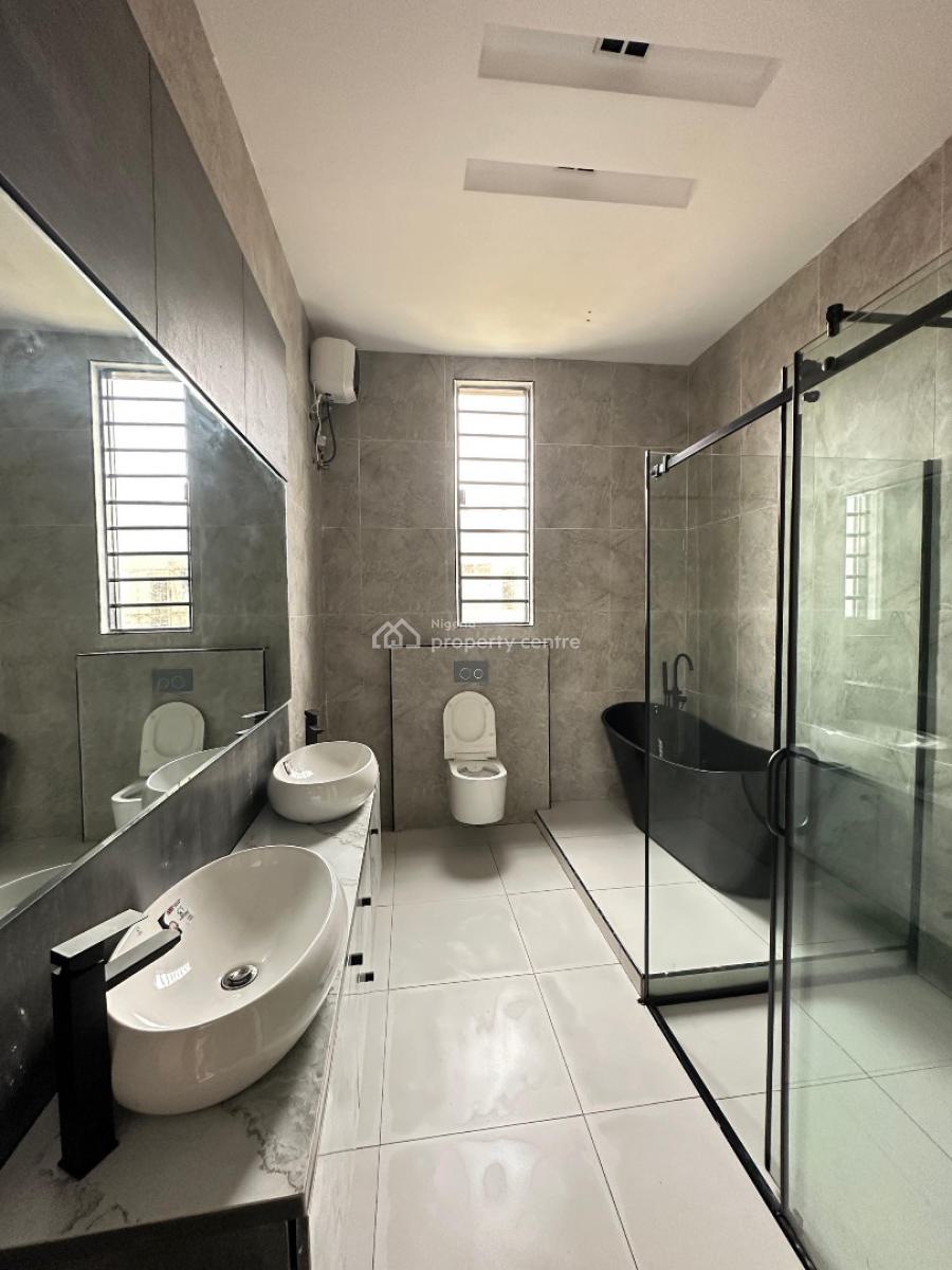 Spacious 5 Bedroom Fully Detached Duplex with Bq and Swimming Pool, Chevron, Orchid, Ikate, Lekki, Lagos, Detached Duplex for Sale