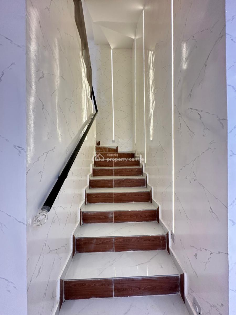 Newly Built 5 Bedroom Fully Detached Duplex with Bq & Rooftop Terrace, Chevron, Lekki, Lagos, Detached Duplex for Sale