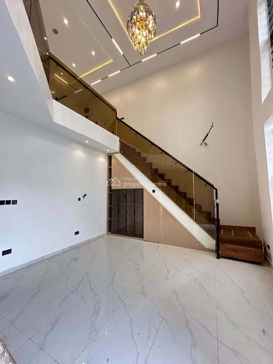 Newly Built 5 Bedroom Fully Detached Duplex with Bq & Rooftop Terrace, Chevron, Lekki, Lagos, Detached Duplex for Sale