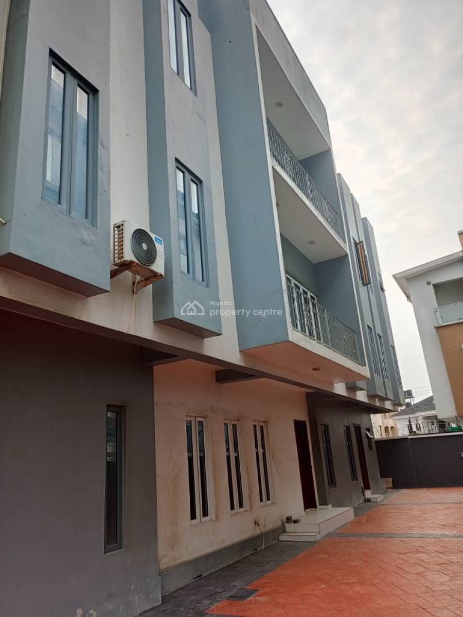 2 Units of 4 Bedrooms Terraced Duplexes with Bq, Ikate, Lekki, Lagos, Terraced Duplex for Rent