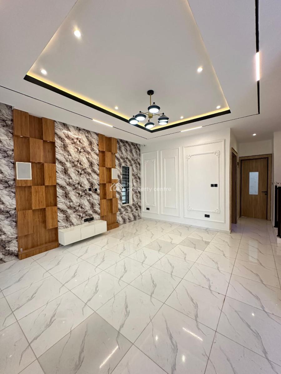 Contemporary Spacious 4 Bedroom Semi-detached Duplex with Bq, Chevron, Lekki, Lagos, Semi-detached Duplex for Sale