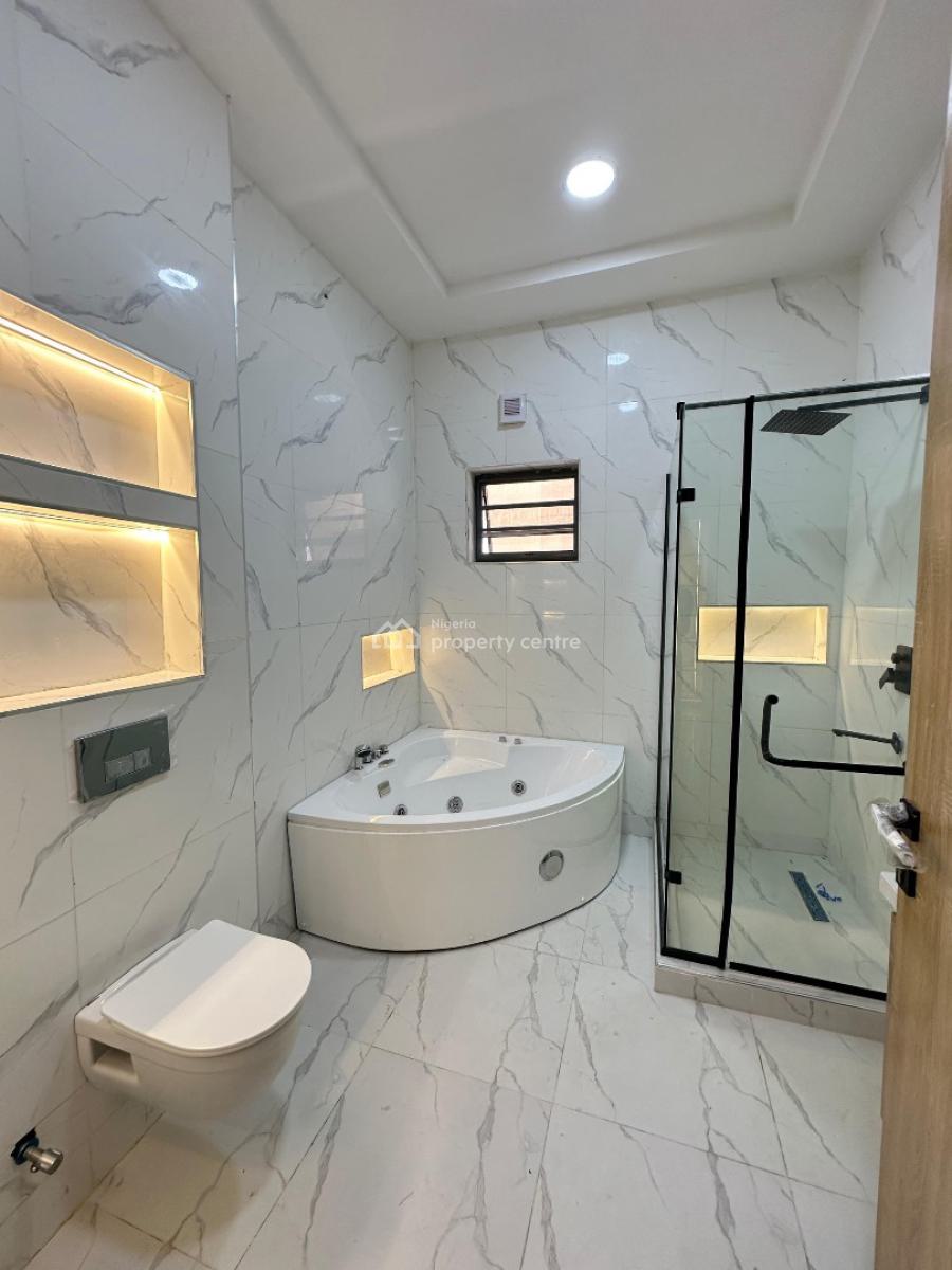 Contemporary Spacious 4 Bedroom Semi-detached Duplex with Bq, Chevron, Lekki, Lagos, Semi-detached Duplex for Sale
