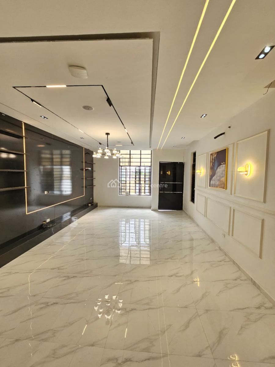 Contemporary Spacious 5 Bedroom Fully Detached Duplex with Bq, Chevron, Lekki, Lagos, Detached Duplex for Sale