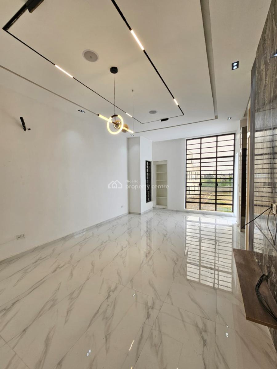 Contemporary Spacious 5 Bedroom Fully Detached Duplex with Bq, Chevron, Lekki, Lagos, Detached Duplex for Sale