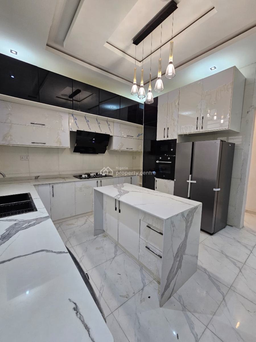 Exotic 5 Bedroom Fully Detached Duplex with Bq and Swimming Pool, Chevron, Lekki, Lagos, Detached Duplex for Sale