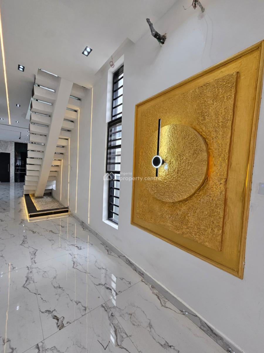 Contemporary Spacious 5 Bedroom Fully Detached Duplex with Bq, Chevron, Lekki, Lagos, Detached Duplex for Sale
