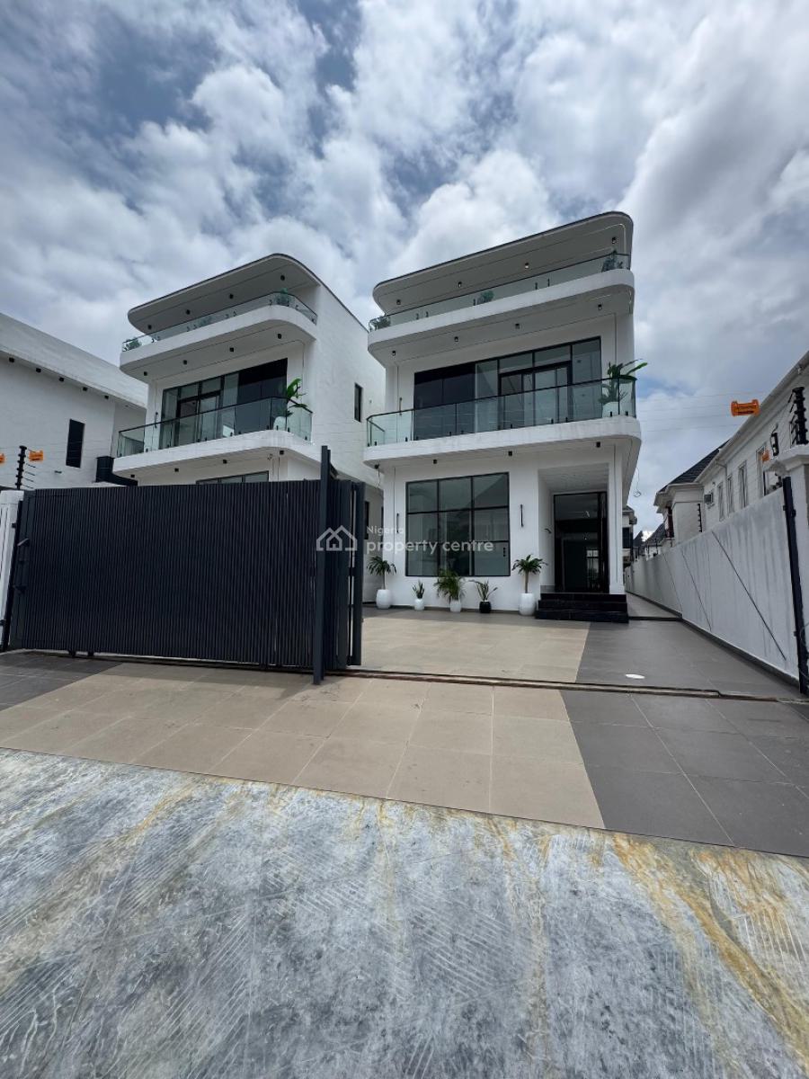 Magnificent 5-bedroom Detached Duplex with Swimming Pool, Chevron, Lekki, Lagos, Detached Duplex for Sale