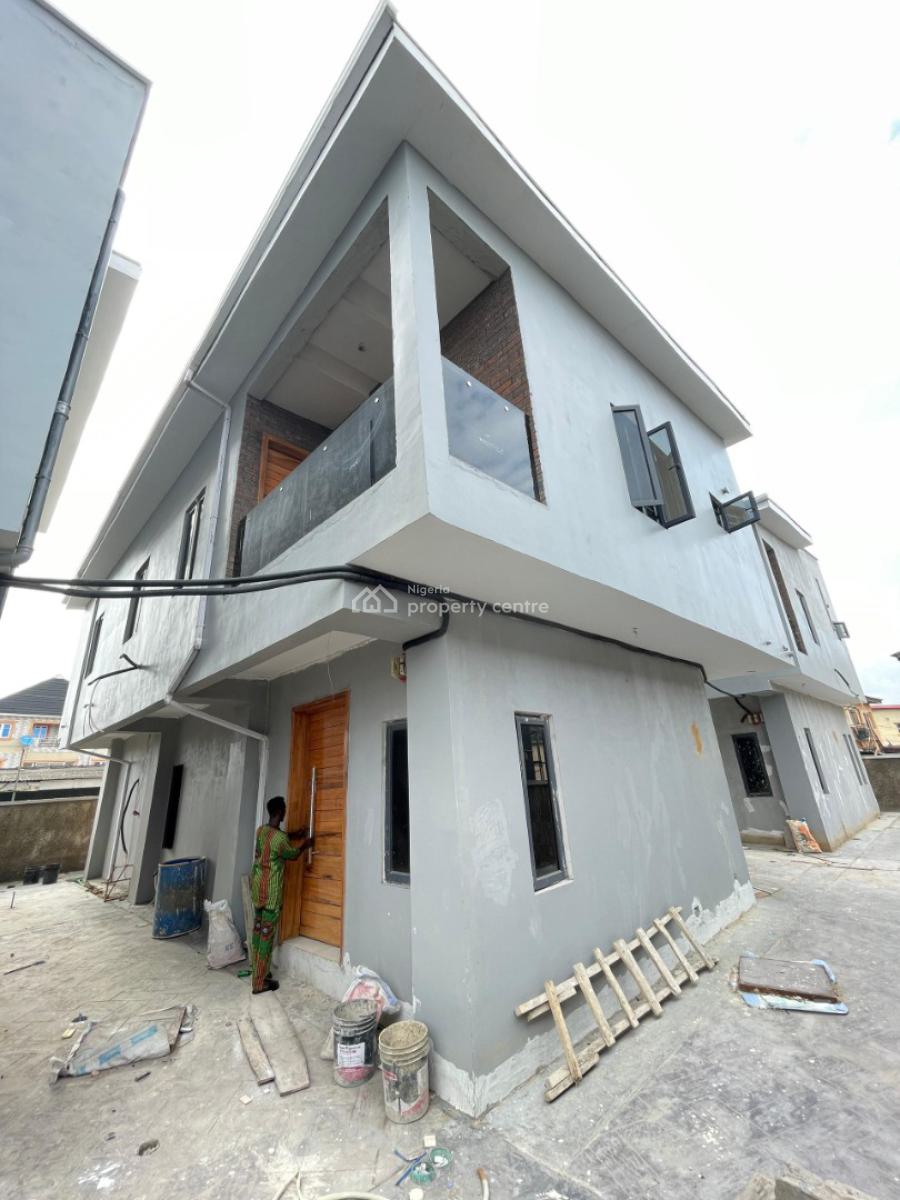 Newly Built 3/4 Bedroom Semi Detached Duplex with Bq, Surulere, Lagos, Semi-detached Duplex for Sale