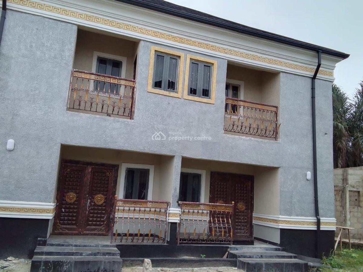 Twin 2br Semi-detached Duplex, Road 5 Orlu Street, Dominion City Off Nta Mgbuoba, Port Harcourt, Rivers, Semi-detached Duplex for Sale