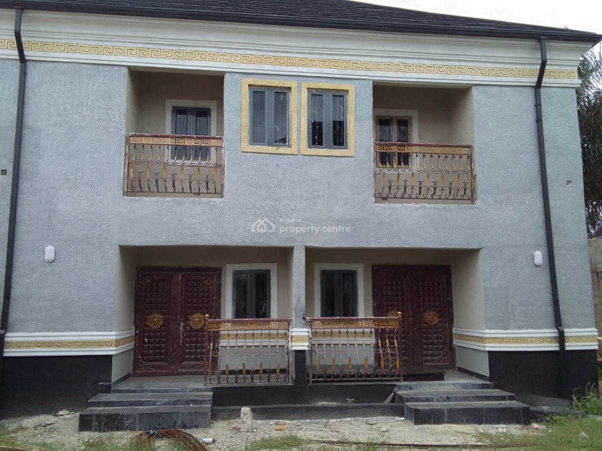 Twin 2br Semi-detached Duplex, Road 5 Orlu Street, Dominion City Off Nta Mgbuoba, Port Harcourt, Rivers, Semi-detached Duplex for Sale