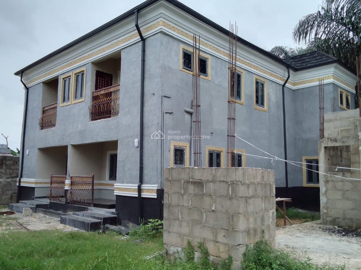 Twin 2br Semi-detached Duplex, Road 5 Orlu Street, Dominion City Off Nta Mgbuoba, Port Harcourt, Rivers, Semi-detached Duplex for Sale