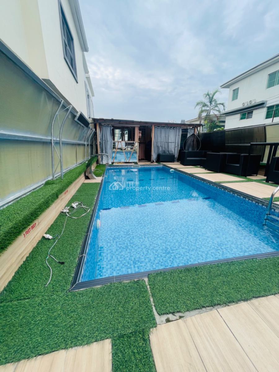Luxury 4 Bedroom Duplex Apartment with Swimming Pool, Lekki, Ikate, Lekki, Lagos, Semi-detached Duplex Short Let