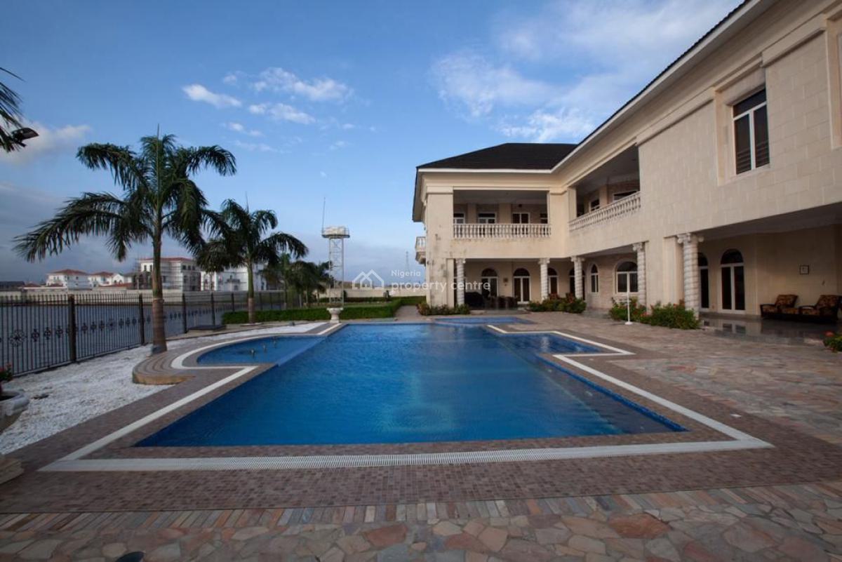 7 Bedroom Waterfront Mansion in Banana Island, Lekki, Banana Island, Ikoyi, Lagos, Detached Duplex for Sale