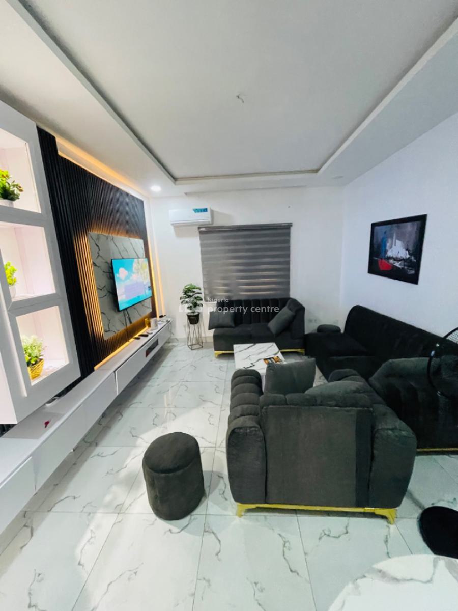 Luxury 1 Bedroom Apartment with  Excellent Facilities, Chevron, Lekki, Lagos, Mini Flat (room and Parlour) Short Let