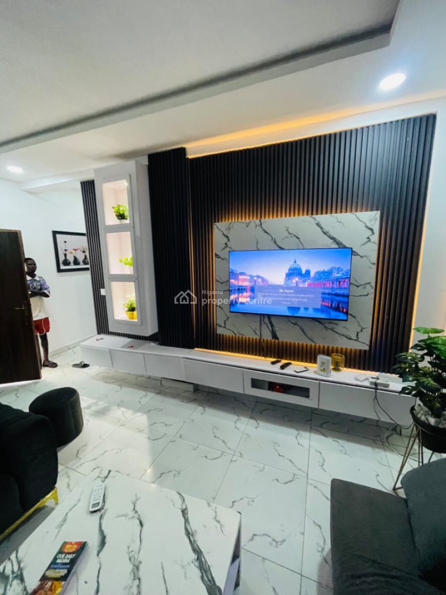 Luxury 1 Bedroom Apartment with  Excellent Facilities, Chevron, Lekki, Lagos, Mini Flat (room and Parlour) Short Let
