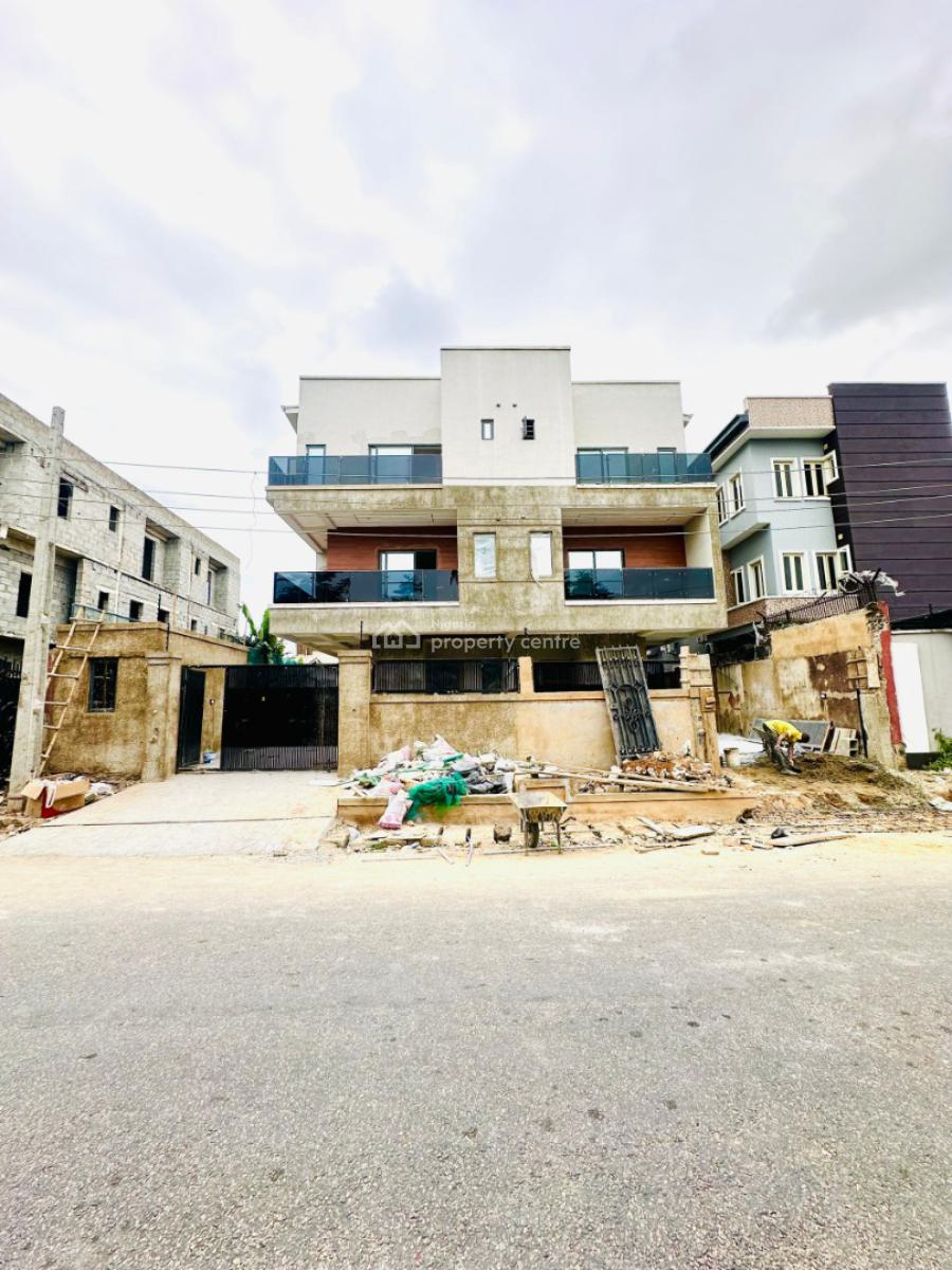 Smartly Built 4-bedroom Semi-detached Duplex + 1-room Bq, Perfect for Residential Living, Short-let, Or High-yield Rental Invest, Ogudu, Lagos, Semi-detached Duplex for Sale