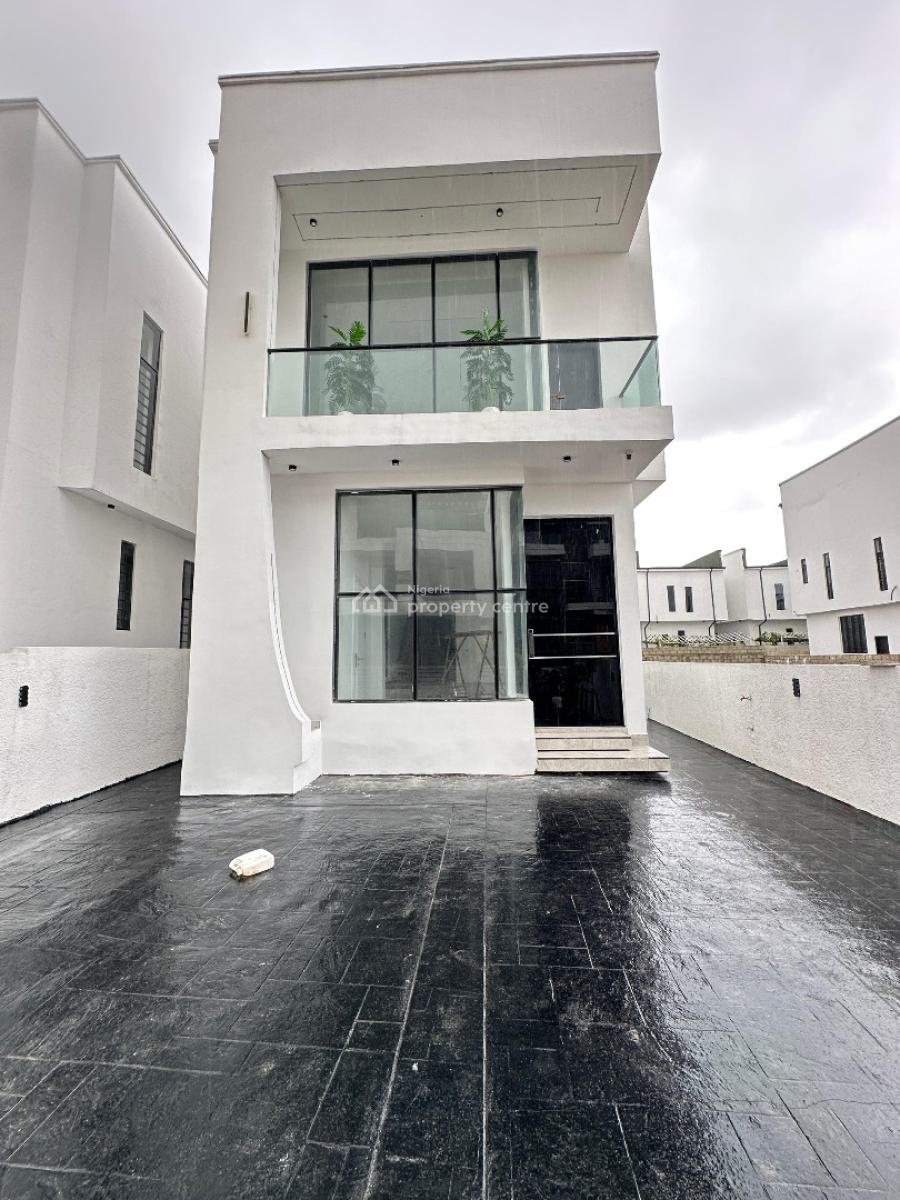 Contemporary Spacious 5 Bedroom Fully Detached Duplex, Chevron, Lekki, Lagos, Detached Duplex for Sale