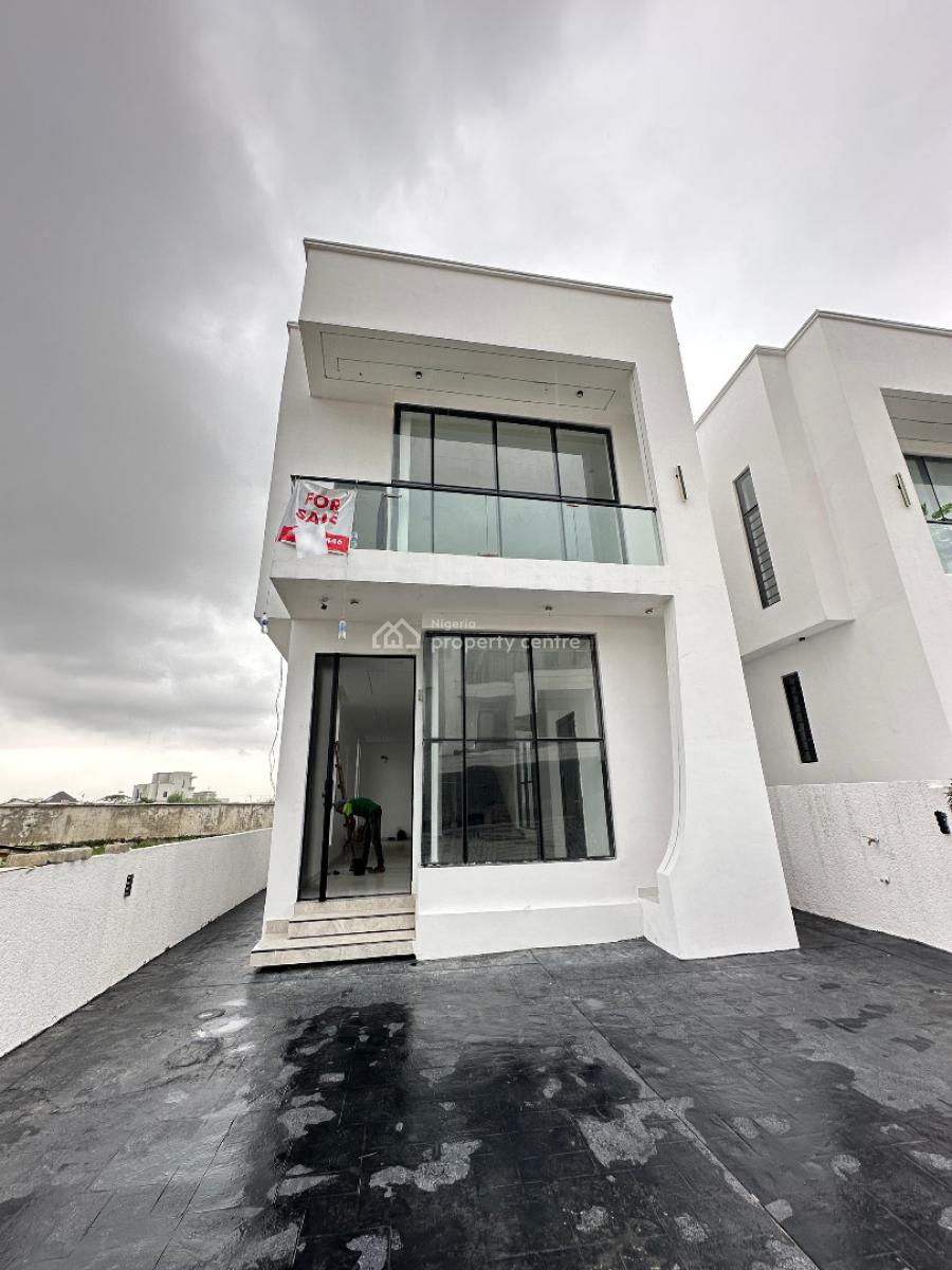 Contemporary Spacious 5 Bedroom Fully Detached Duplex, Chevron, Lekki, Lagos, Detached Duplex for Sale