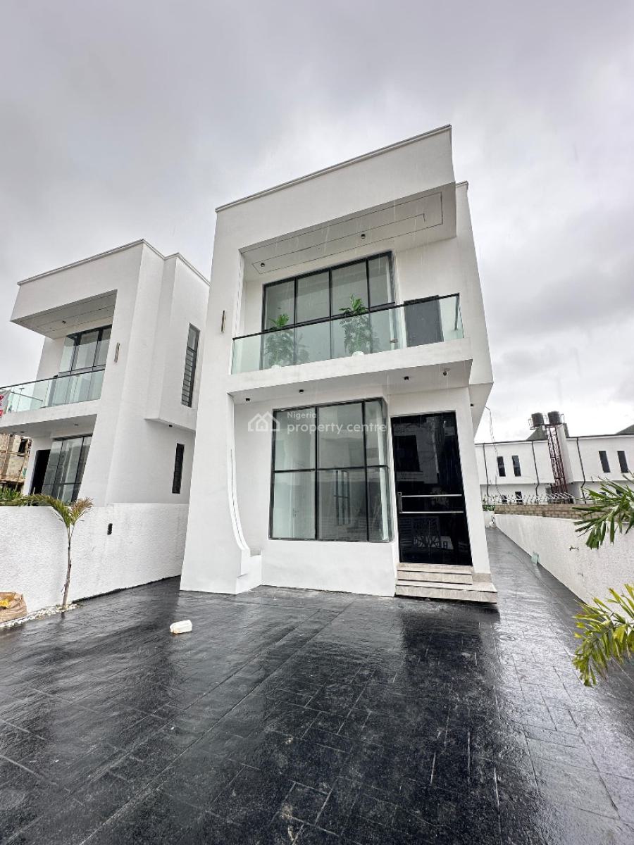Contemporary Spacious 5 Bedroom Fully Detached Duplex, Chevron, Lekki, Lagos, Detached Duplex for Sale