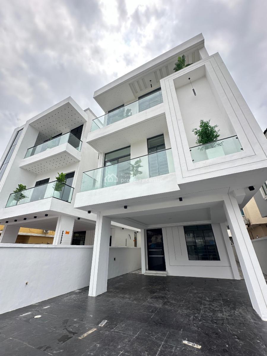 Spacious 5 Bedroom Fully Detached Duplex, Chevron, Lekki, Lagos, Detached Duplex for Sale